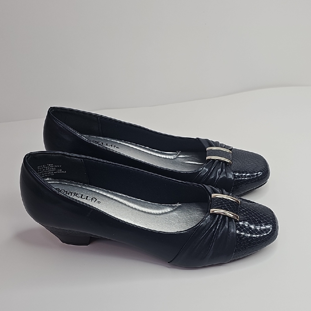 MARELLA Black Textured Flats‎